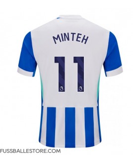 Günstige Brighton Yankuba Minteh #11 Heimtrikot 2025-26 Kurzarm